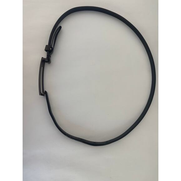 Gucci 10s Black Leather Waist Belt main image 7